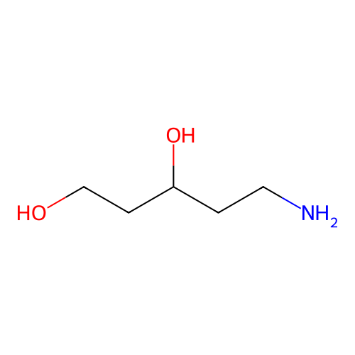 5-Aminopentane-1,3-diol structure
