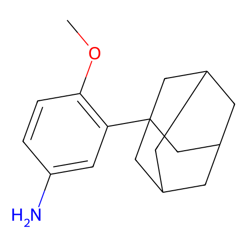 3-(1-Adamantyl)-4-methoxyaniline structure