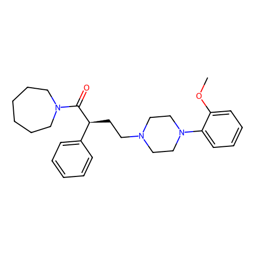 ((11)C)(-)-Rway structure