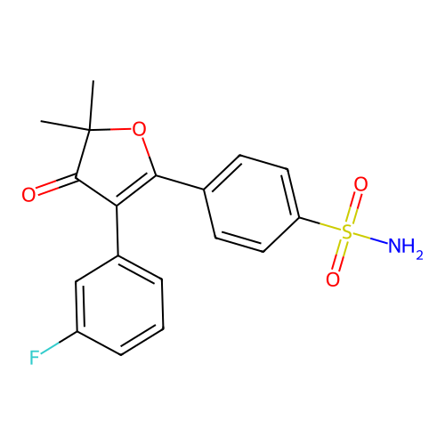 Polmacoxib structure