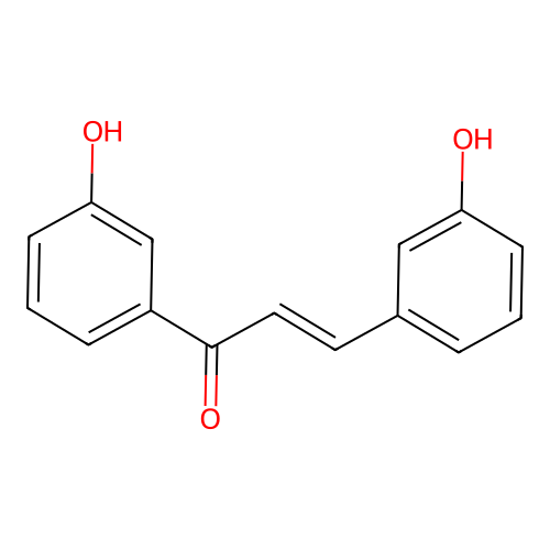 3,3'-Dihydroxychalcone structure