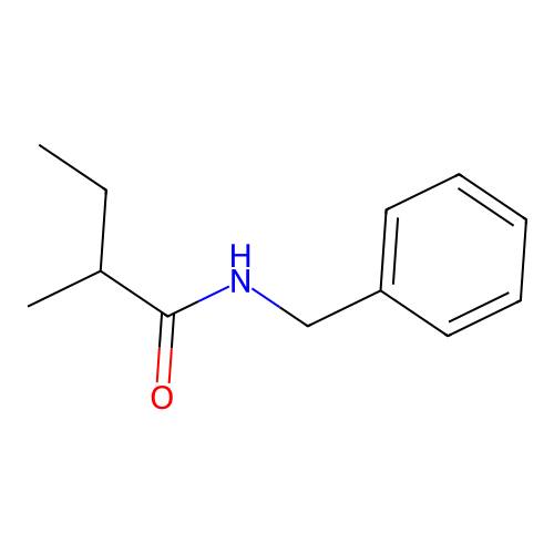 2-Methyl-N-(phenylmethyl)butanamide structure