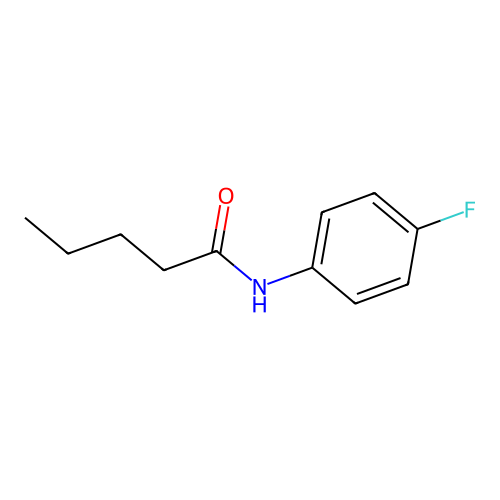 N-(4-氟苯基)戊酰胺 structure