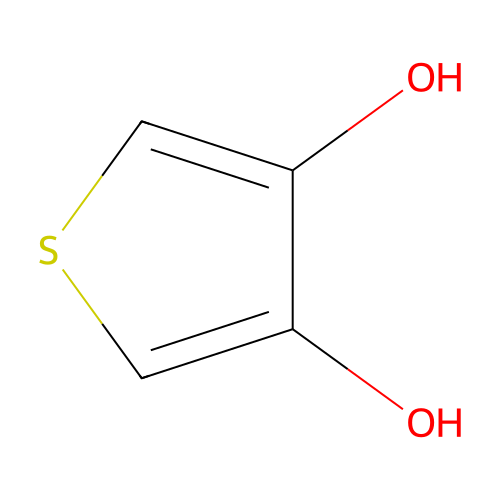 Thiophene-3,4-diol structure