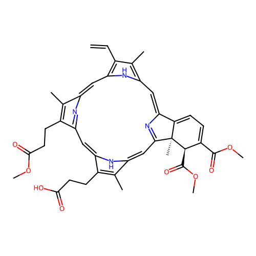 Verteporfin D isomer structure