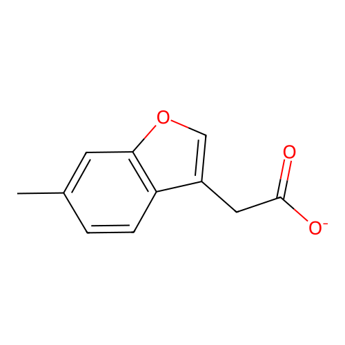 2-(6-Methylbenzofuran-3-yl)acetate structure