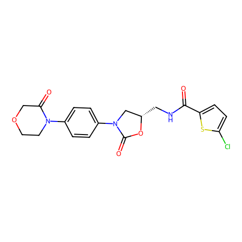 利伐沙班 structure