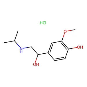 Metiprenaline structure