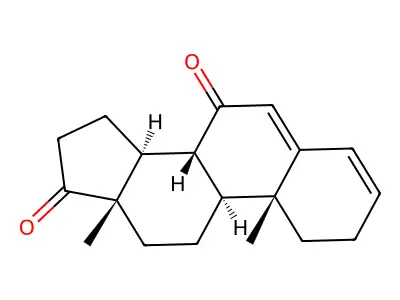 Androsta-3,5-diene-7,17-dione structure