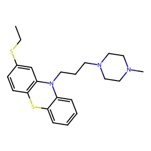 硫乙拉嗪 structure