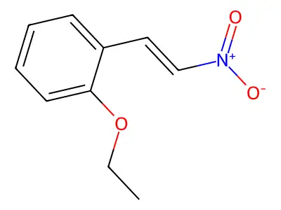 1-Ethoxy-2-(2-nitroethenyl)benzene structure
