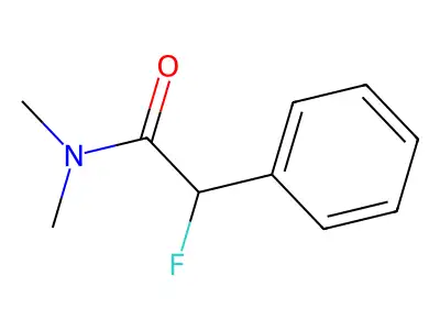 2-fluoro-N,N-dimethyl-2-phenylacetamide structure