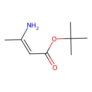 Tert-butyl 3-aminobut-2-enoate structure