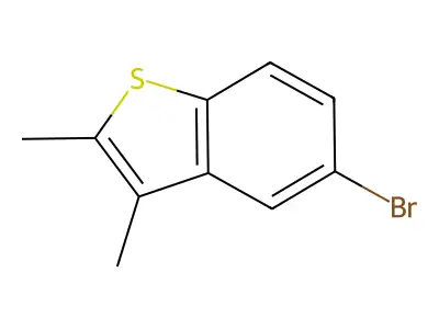 5-Bromo-2,3-dimethyl-1-benzothiophene structure