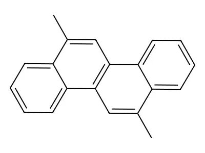 Chrysene, 6,12-dimethyl- structure