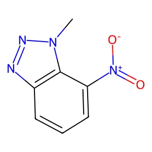 1-Methyl-7-nitrobenzotriazole structure