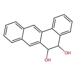 5,6-Dihydrobenz(a)anthracene-5,6-diol structure