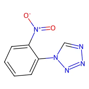 1-(2-nitrophenyl)-1H-tetrazole structure