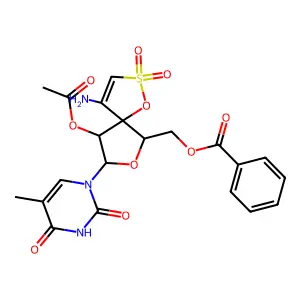2'Ac-5'PhCO-SpiroT structure