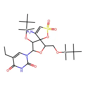 5Et-2',5'SilylSpiroU structure