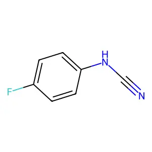 N-(4-Fluorophenyl)cyanamide structure