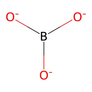 硼酸盐 structure