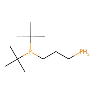Ditert-butyl(3-phosphanylpropyl)phosphane structure