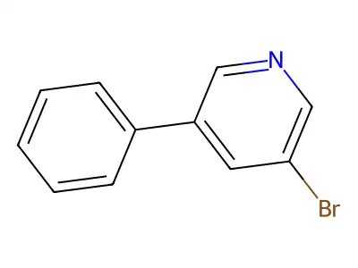 3-Bromo-5-phenylpyridine structure