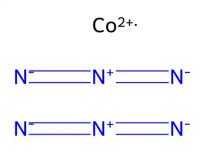叠氮化钴 structure