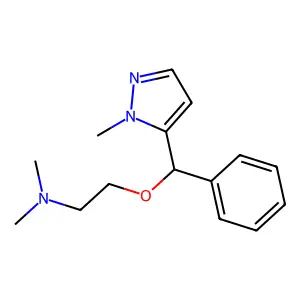 Cizolirtine, (+)- structure