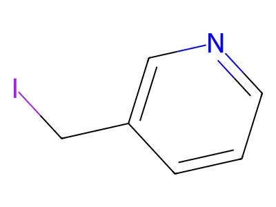 3-(Iodomethyl)pyridine structure