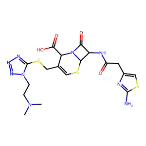 delta(3)-Cefotiam structure