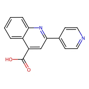 2-(吡啶-4-基)喹啉-4-甲酸 structure