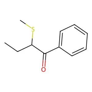 2-(Methylsulfanyl)-1-phenylbutan-1-one structure