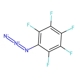 1-Azido-2,3,4,5,6-pentafluorobenzene structure