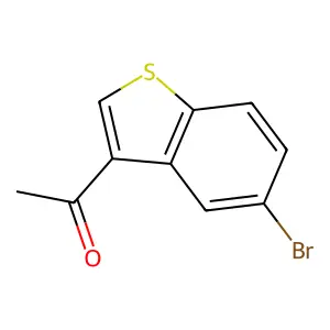 1-(5-Bromobenzo[b]thiophen-3-yl)ethanone structure