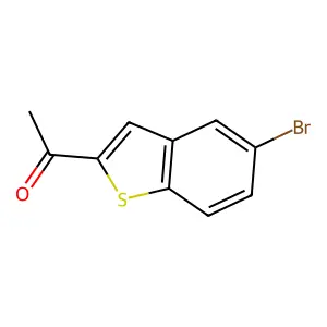 2-Acetyl-5-bromobenzo(b)thiophene structure