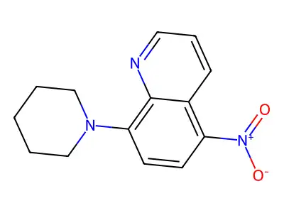 5-Nitro-8-(piperidin-1-yl)quinoline structure
