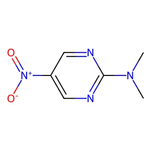 N,N-二甲基-5-硝基嘧啶-2-胺 structure