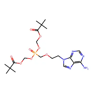 Adefovir Dipivoxil structure