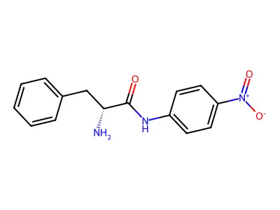 2-Amino-N-(4-nitrophenyl)-3-phenylpropanamide structure