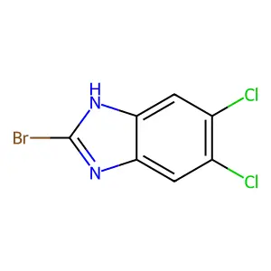 2-bromo-5,6-dichloro-1H-benzimidazole structure
