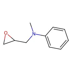 N-methyl-N-(oxiran-2-ylmethyl)aniline structure