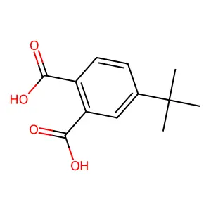 4-tert-Butylphthalic acid structure