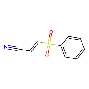 3-(苯磺酰基)丙烯腈 structure