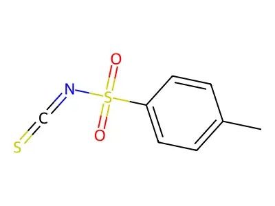 Benzenesulfonyl isothiocyanate, 4-methyl- structure