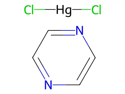 dichloromercury; pyrazine structure