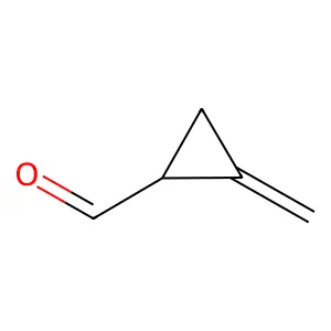 亚甲基环丙烷甲醛 structure