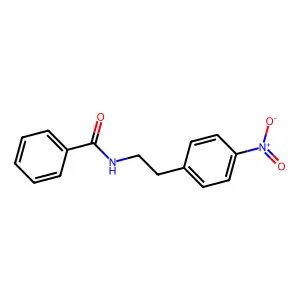 Benzamide, N-[2-(4-nitrophenyl)ethyl]- structure