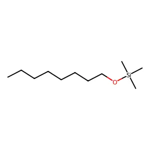 Silane, trimethyl(octyloxy)- structure